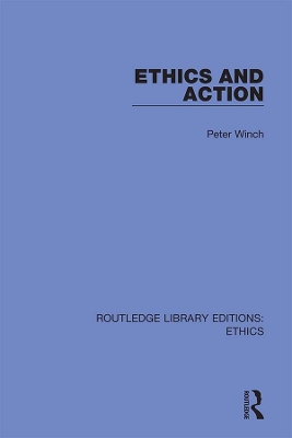 Ethics and Action book