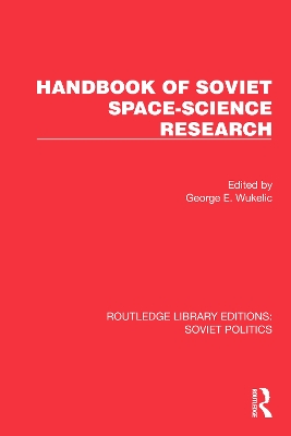 Handbook of Soviet Space-Science Research book