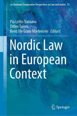 Nordic Law in European Context by Pia Letto-Vanamo