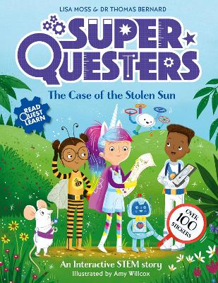 SuperQuesters: The Case of the Stolen Sun book