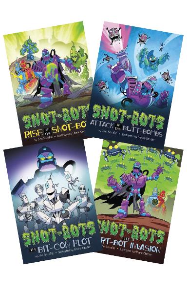 Snot Bots Set of 4 book