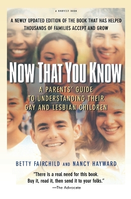 Now That You Know by Betty Fairchild