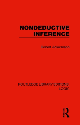 Nondeductive Inference by Robert Ackermann