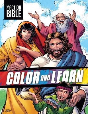 ACTION BIBLE COLOR AND LEARN book