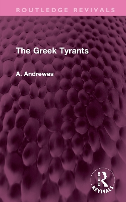 The Greek Tyrants book
