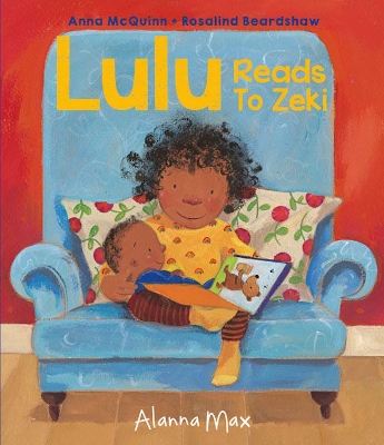 Lulu Reads to Zeki book