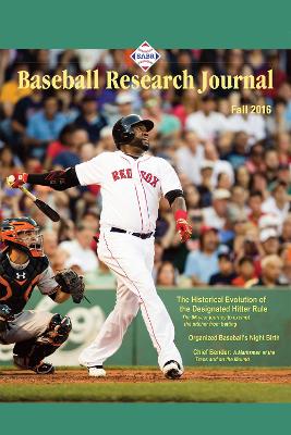 Baseball Research Journal (BRJ), Volume 45 #2 book