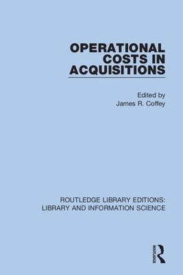 Operational Costs in Acquisitions book
