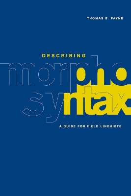 Describing Morphosyntax book