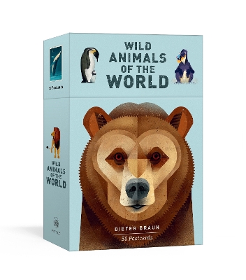 Wild Animals of the World: 50 Postcards by Dieter Braun