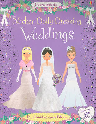 Sticker Dolly Dressing Weddings by Fiona Watt