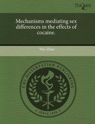 Mechanisms Mediating Sex Differences in the Effects of Cocaine book