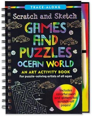 Scratch & Sketch Games & Puzzles book