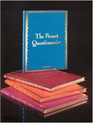 Proust Questionnaire book