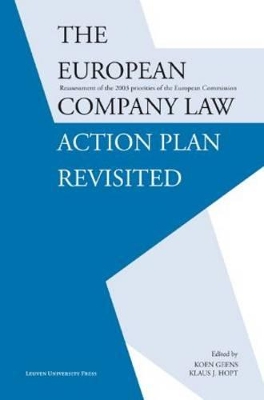 European Company Law Action Plan Revisited book