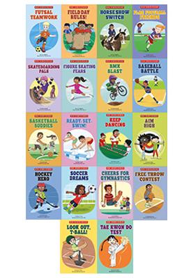 Kids' Sports Stories Set of 18 Books book