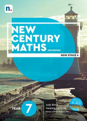 New Century Maths 7 NSW Stage 4 (Student Book with 1 Access Code) book