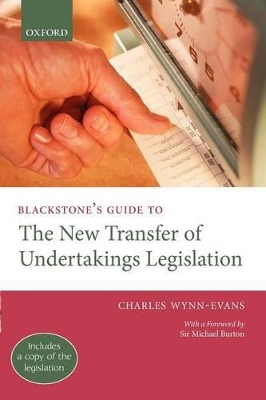 Blackstone's Guide to the New Transfer of Undertakings Legislation book