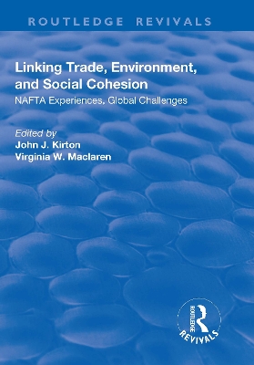 Linking Trade, Environment, and Social Cohesion book