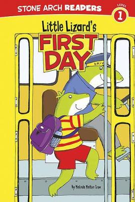 Little Lizard's First Day book