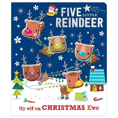 Five Little Reindeer book