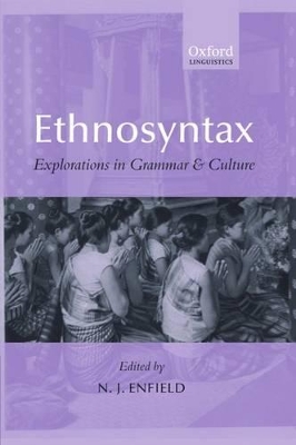 Ethnosyntax book