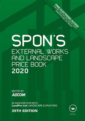 Spon's External Works and Landscape Price Book 2020 book