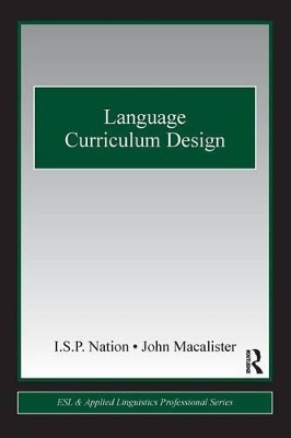 Language Curriculum Design by John Macalister