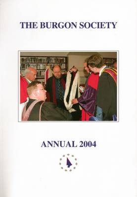 Burgon Society Annual 2004 book