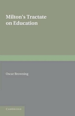 Milton's Tractate on Education book