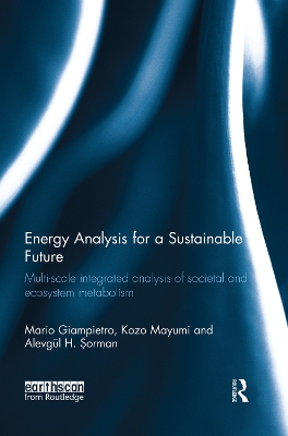 Energy Analysis for a Sustainable Future book