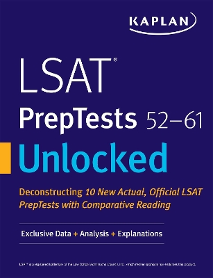 LSAT Preptests 52-61 Unlocked book