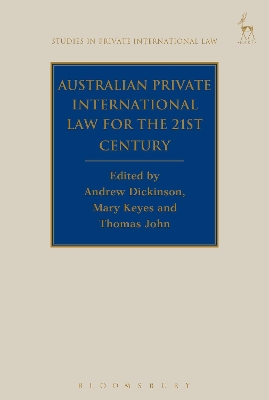 Australian Private International Law for the 21st Century book