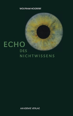 Echo des Nichtwissens book