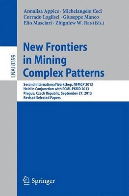 New Frontiers in Mining Complex Patterns book