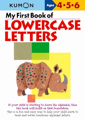 My First Book of Lowercase Letters book