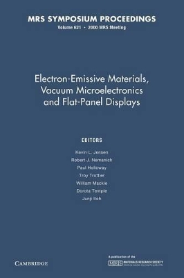 Electron-Emissive Materials, Vacuum Microelectronics and Flat-Panel Displays: Volume 621 book