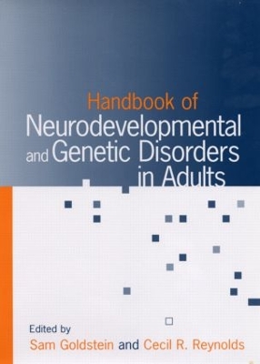 Handbook of Neurodevelopmental and Genetic Disorders in Adults book