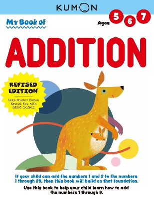 Kumon My Book of Addition: Revised Ed book