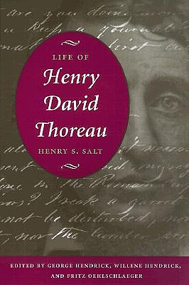 Life of Henry David Thoreau book