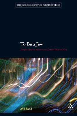 To Be a Jew by Avi Sagi