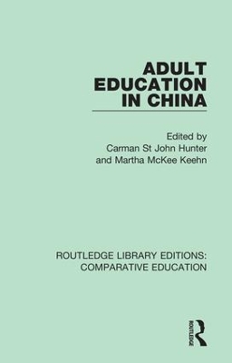 Adult Education in China book