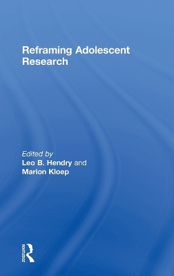 Reframing Adolescent Research book