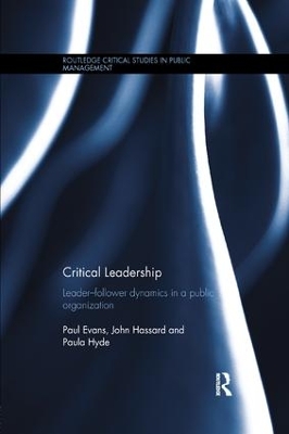 Critical Leadership by Paul Evans
