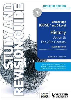 Cambridge IGCSE and O Level History Study and Revision Guide, Second Edition book