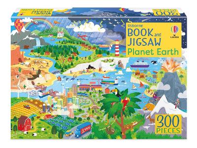 Usborne Book and Jigsaw Planet Earth book