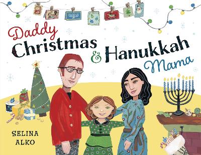 Daddy Christmas and Hanukkah Mama book