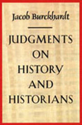 Judgments on History and Historians book