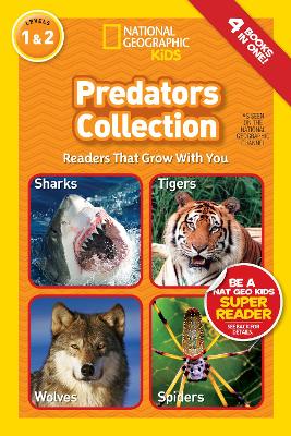 Nat Geo Readers Predators Collection Lvls 1 & 2 book