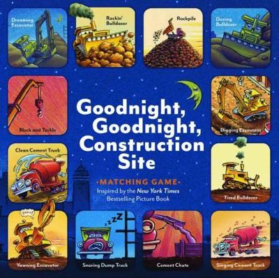 Goodnight, Goodnight, Construction Site Matching Game: (Matching Games for 2-4 Year Olds, Matching Games for Kids, Memory Matching Games) book